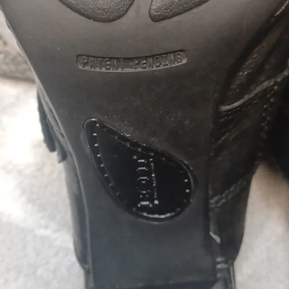 born. Women's Black Heeled Mules Size 6 - Picture 11 of 14